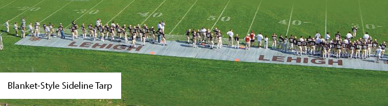 Blanket Style Sideline Tarp